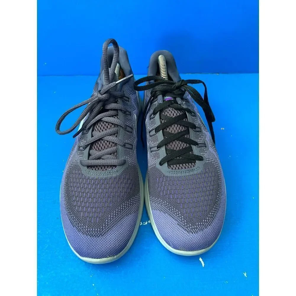 Nike Womens 9 Free RN 2017 Running Shoes Purple Lace Up Low Sneakers 880840-500